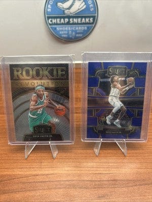 Cheap Sneaks Footwear/Sports Cards 2023-24 Select Basketball Nick Smith Jr. Rookie Revolution Silver Priz