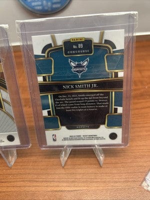 Cheap Sneaks Footwear/Sports Cards 2023-24 Select Basketball Nick Smith Jr. Rookie Revolution Silver Priz