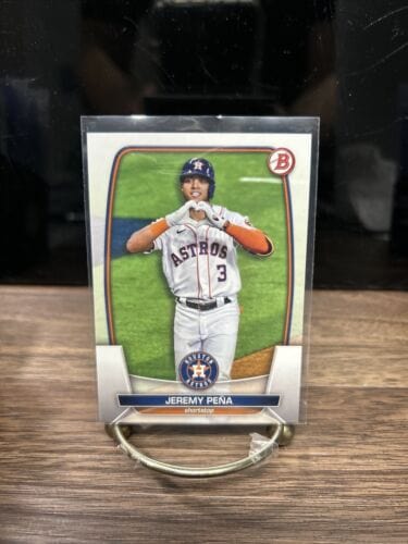 Cheap Sneaks Footwear/Sports Cards 2023 Bowman #77 Jeremy Pena Houston Astros Baseball