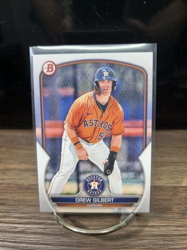 Cheap Sneaks Footwear/Sports Cards 2023 Bowman Chrome Baseball DREW GILBERT Astros RC Prospects BCP-16