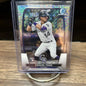 Cheap Sneaks Footwear/Sports Cards 2023 Bowman Chrome Mega Ezequiel Tovar #15 Mojo RC Rookie Rockies