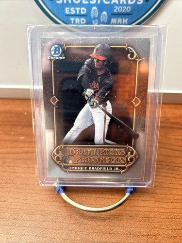 Cheap Sneaks Footwear/Sports Cards 2023 Bowman Draft Chrome ENRIQUE BRADFIELD JR. Draft Picks & Prospects