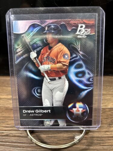 Cheap Sneaks Footwear/Sports Cards 2023 Bowman Platinum Baseball #TOP-70 Drew Gilbert Houston Astros