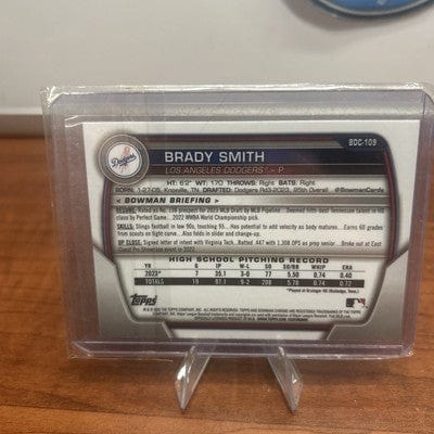 Cheap Sneaks Footwear/Sports Cards 2023 Brady Smith Bowman Draft Baseball 1st Prospect Lunar Glow Refract