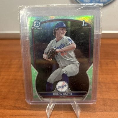 Cheap Sneaks Footwear/Sports Cards 2023 Brady Smith Bowman Draft Baseball 1st Prospect Lunar Glow Refract