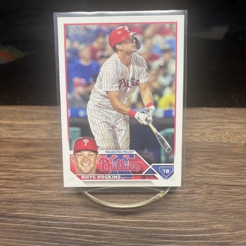 Cheap Sneaks Footwear/Sports Cards 2023 Topps Base #221 Rhys Hoskins Philadelphia Phillies
