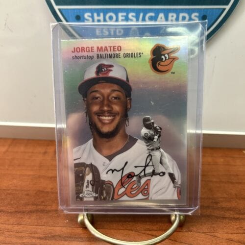 Cheap Sneaks Footwear/Sports Cards 2023 Topps Chrome Platinum Anniversary Refractors #269 Jorge Mateo