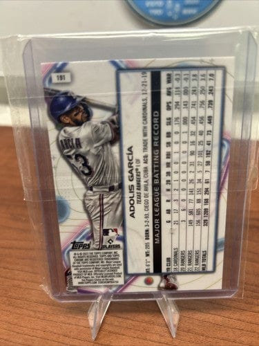 Cheap Sneaks Footwear/Sports Cards 2023 Topps Cosmic Chrome #191 Adolis Garcia