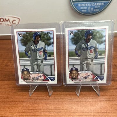 Cheap Sneaks Footwear/Sports Cards 2023 Topps Series 2 Baseball Card #536 Yusniel Diaz RC Rookie Dodgers
