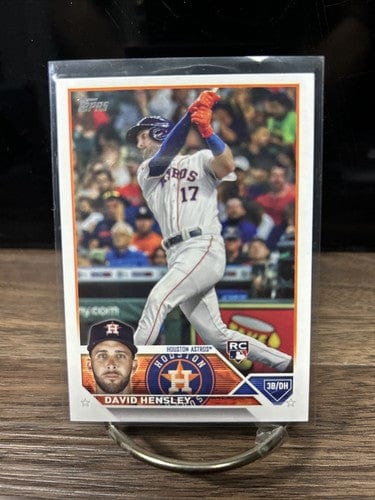 Cheap Sneaks Footwear/Sports Cards 2023 Topps Series 2 David Hensley Rookie RC Houston Astros #649