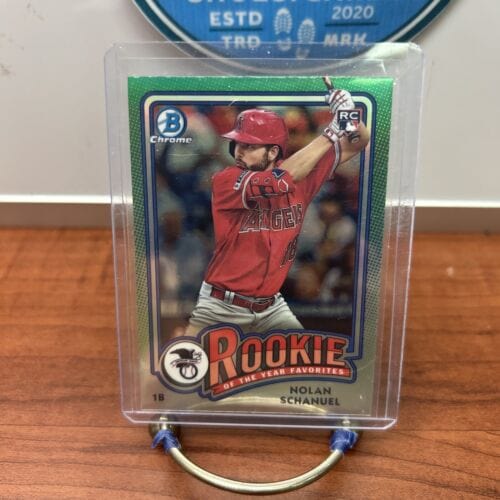 Cheap Sneaks Footwear/Sports Cards 2024 Bowman Rookie of the Year Favorites #ROY-9 Nolan Schanuel  - Los