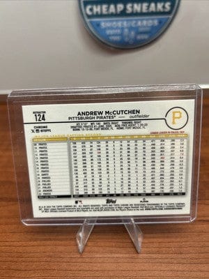 Cheap Sneaks Footwear/Sports Cards 2024 Topps Chrome #124 Andrew McCutchen Pirates REFRACTOR
