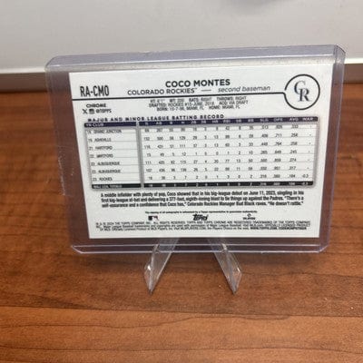 Cheap Sneaks Footwear/Sports Cards 2024 Topps Chrome Rookie Auto#RA-CMO Coco Montes