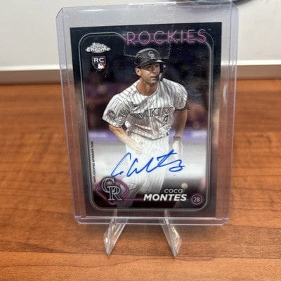 Cheap Sneaks Footwear/Sports Cards 2024 Topps Chrome Rookie Auto#RA-CMO Coco Montes