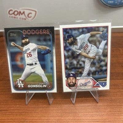 Cheap Sneaks Footwear/Sports Cards 2024 Topps Series 1 - #87 Tony Gonsolin