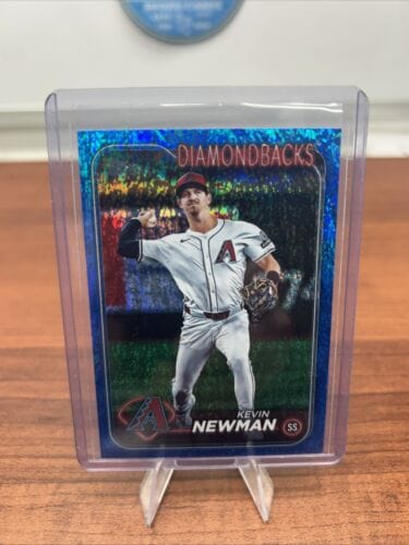 Cheap Sneaks Footwear/Sports Cards 2024 Topps Update Kevin Newman Blue Holofoil #383/999
