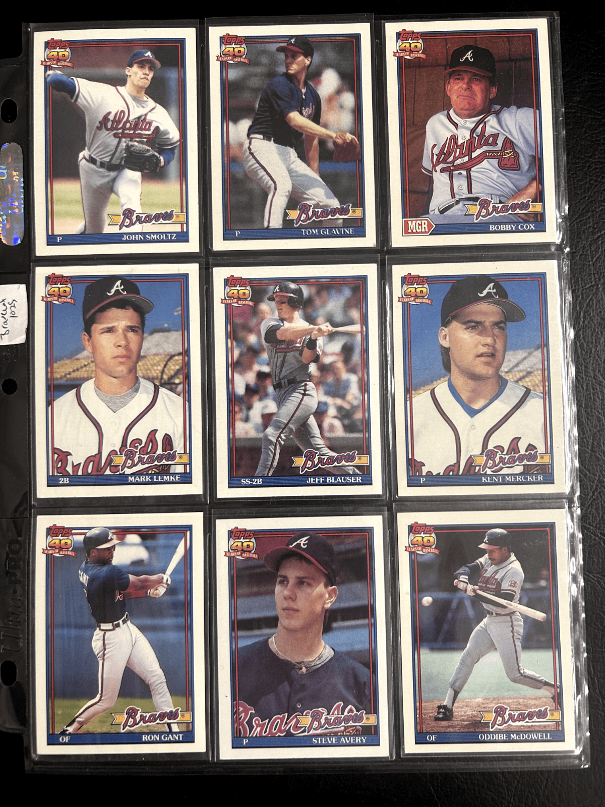 Cheap Sneaks Footwear/Sports Cards Atlanta Braves 70 + Different Lot Varations of Braves from years 1975-