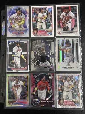 Cheap Sneaks Footwear/Sports Cards Atlanta Braves Lots Topps, Topps Chrome, Bowman Chrome 2000-2024 10+ V