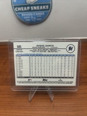 Cheap Sneaks Footwear/Sports Cards AVISAIL GARCIA 2024 Topps Chrome Sapphire #505 Orange 14/25 Miami Marl