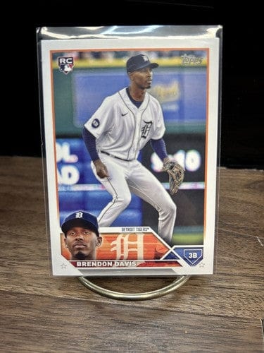 Cheap Sneaks Footwear/Sports Cards Baseball Card #175 Chrome Base 2023 Topps Series 2 Brendon Davis  #494  RC Rookie Detroit Tigers Base