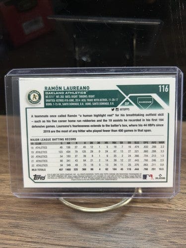Cheap Sneaks Footwear/Sports Cards Baseball Card #175 Chrome Base Ramón Laureano Oakland Athletics 2023 Topps Chrome Baseball Baseball