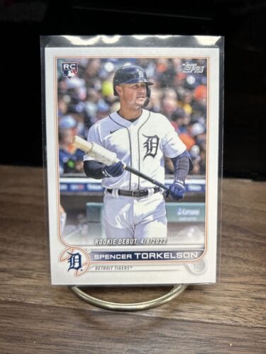 Cheap Sneaks Footwear/Sports Cards Baseball Card #175 Chrome Base Spencer Torkelson 2022 Topps Update Rookie Debut Detroit Tigers  #US79