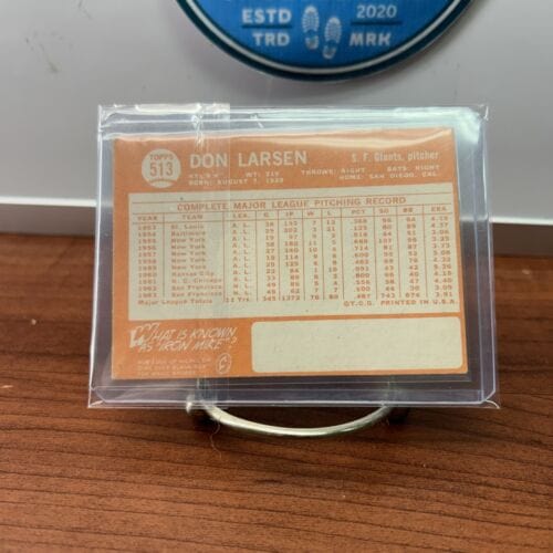 Cheap Sneaks Footwear/Sports Cards Baseball Card 1964 Topps #513 Don Larsen (NRMT+) Giants,Yankees