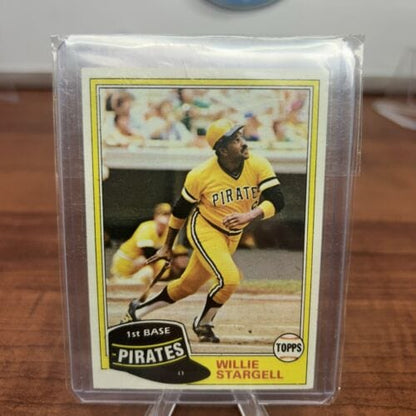 Cheap Sneaks Footwear/Sports Cards Baseball Card 1981 Willie Stargell Pittsburgh Pirates Topps Baseball Card #380