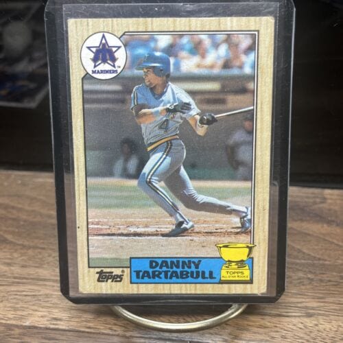 Cheap Sneaks Footwear/Sports Cards Baseball Card 1987 TOPPS BASEBALL CARD #476 DANNY TARTABULL ALL STAR ROOKIE