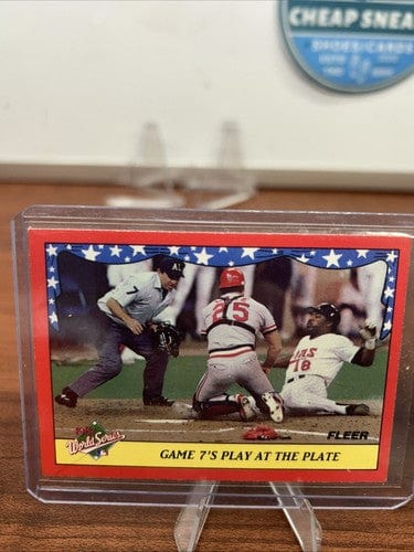 Cheap Sneaks Footwear/Sports Cards Baseball Card 1988 Fleer 87 World Series Cardinals/Twins Insert Set #6,#11 Of 12 Gam