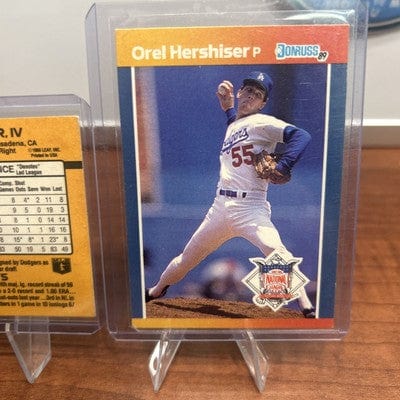 Cheap Sneaks Footwear/Sports Cards Baseball Card 1989 Donruss #197 Orel Hershiser Los Angeles Dodgers
