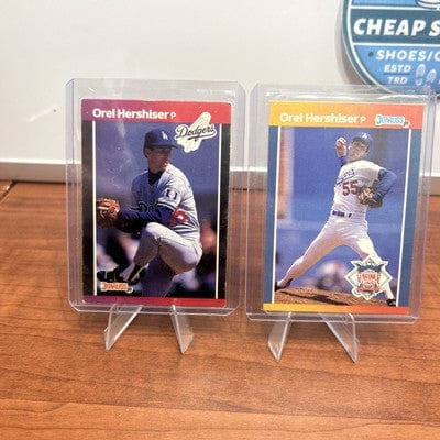 Cheap Sneaks Footwear/Sports Cards Baseball Card 1989 Donruss #197 Orel Hershiser Los Angeles Dodgers