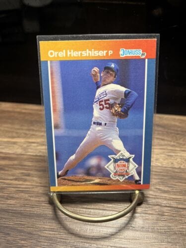 Cheap Sneaks Footwear/Sports Cards Baseball Card 1989 Donruss All-Stars Orel Hershiser Los Angeles Dodgers #50
