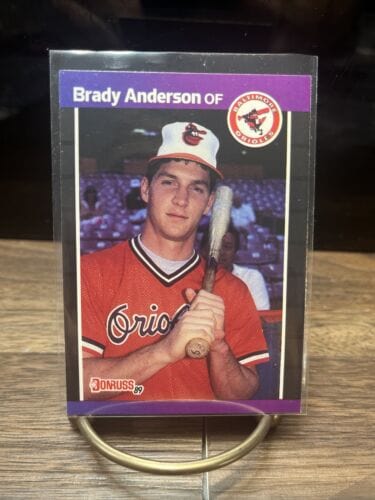 Cheap Sneaks Footwear/Sports Cards Baseball Card 1989 Donruss Brady Anderson RC Rookie #519 Baltimore Orioles