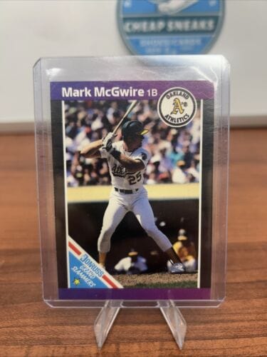 Cheap Sneaks Footwear/Sports Cards Baseball Card 1989 Donruss Grand Slammers Mark McGwire #7 Oakland Athletics Baseball