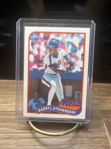 Cheap Sneaks Footwear/Sports Cards Baseball Card 1989 Topps #300 Darryl Strawberry New York Mets