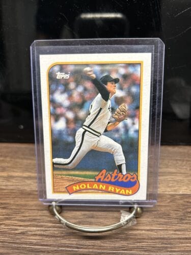 Cheap Sneaks Footwear/Sports Cards Baseball Card 1989 Topps Nolan Ryan Baseball Card #530 Mint FREE SHIPPING