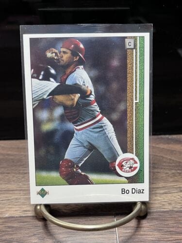 Cheap Sneaks Footwear/Sports Cards Baseball Card 1989 Upper Deck #169 BO DIAZ Cincinnati Reds