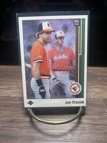 Cheap Sneaks Footwear/Sports Cards Baseball Card 1989 Upper Deck #429 Joe Orsulak Baltimore Orioles