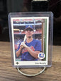 Cheap Sneaks Footwear/Sports Cards Baseball Card 1989 Upper Deck DALE MURPHY Atlanta Braves MLB Baseball Corrected Card