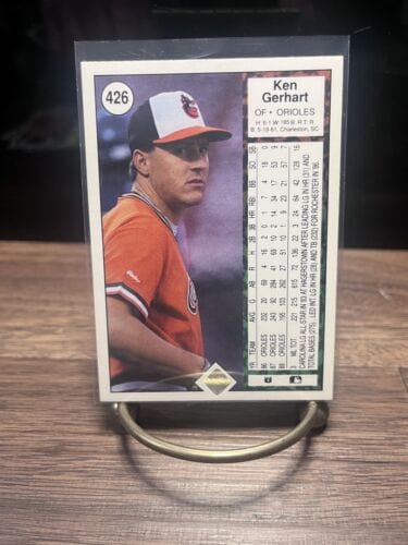 Cheap Sneaks Footwear/Sports Cards Baseball Card 1989 Upper Deck Ken Gerhart Baltimore Orioles #426
