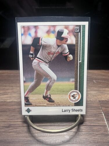 Cheap Sneaks Footwear/Sports Cards Baseball Card 1989 Upper Deck Larry Sheets Baltimore Orioles #254