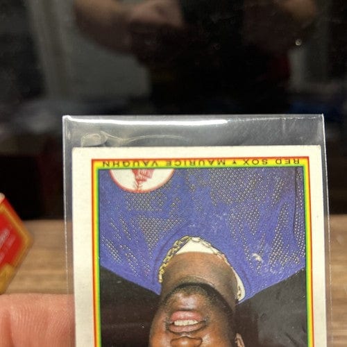 Cheap Sneaks Footwear/Sports Cards Baseball Card 1990 Bowman Maurice Vaughn Rookie Boston Red Sox #275