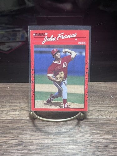 Cheap Sneaks Footwear/Sports Cards Baseball Card 1990 Donruss Baseball Card John Franco Cincinnati Reds #124