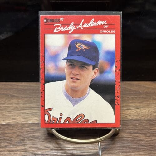 Cheap Sneaks Footwear/Sports Cards Baseball Card 1990 DONRUSS BRADY ANDERSON BALTIMORE ORIOLES #638