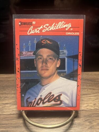 Cheap Sneaks Footwear/Sports Cards Baseball Card 1990 Donruss Curt Schilling Baltimore Orioles #667
