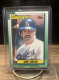 Cheap Sneaks Footwear/Sports Cards Baseball Card 1990 Topps Kirk Gibson Los Angeles Dodgers Baseball Card #150