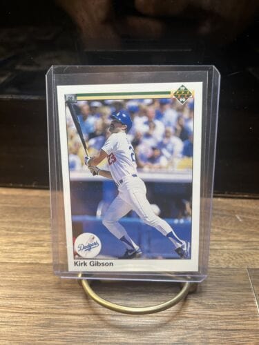 Cheap Sneaks Footwear/Sports Cards Baseball Card 1990 Upper Deck MLB # 264 Kirk Gibson Los Angeles Dodgers
