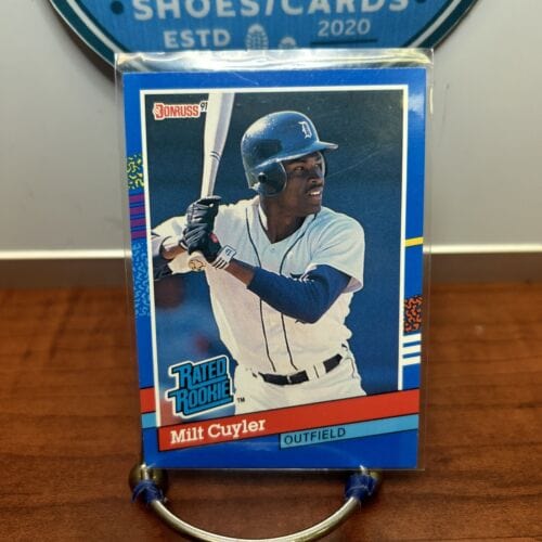 Cheap Sneaks Footwear/Sports Cards Baseball Card 1991 Donruss Milt Cuyler RC #40 Detroit Tigers Rated Rookie