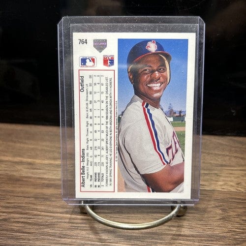 Cheap Sneaks Footwear/Sports Cards Baseball Card 1991 Upper Deck Baseball # 764 Albert Belle Cleveland Indians